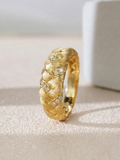 Woven Adjustable Ring