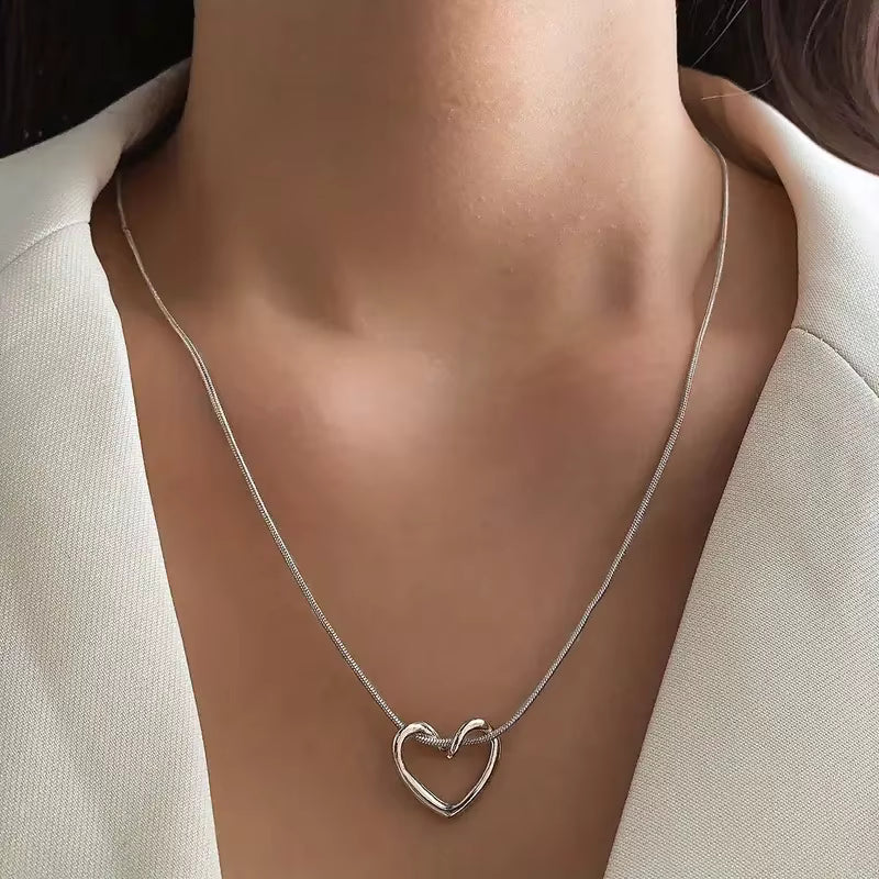 Silver Heart Necklace