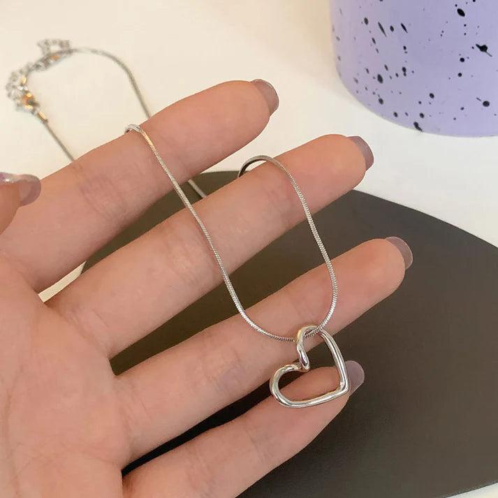 Silver Heart Necklace