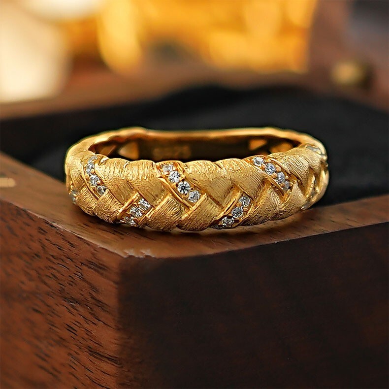 Woven Adjustable Ring