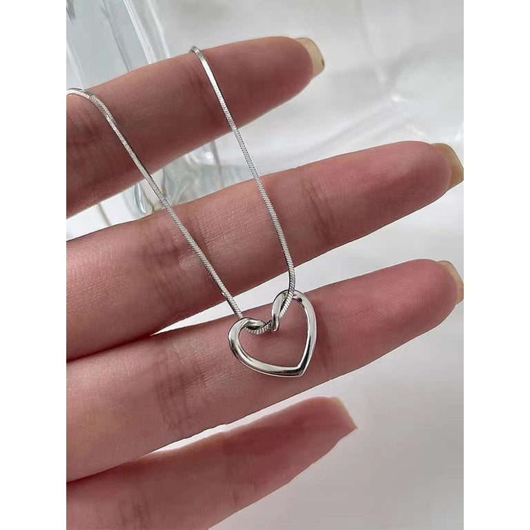 Silver Heart Necklace